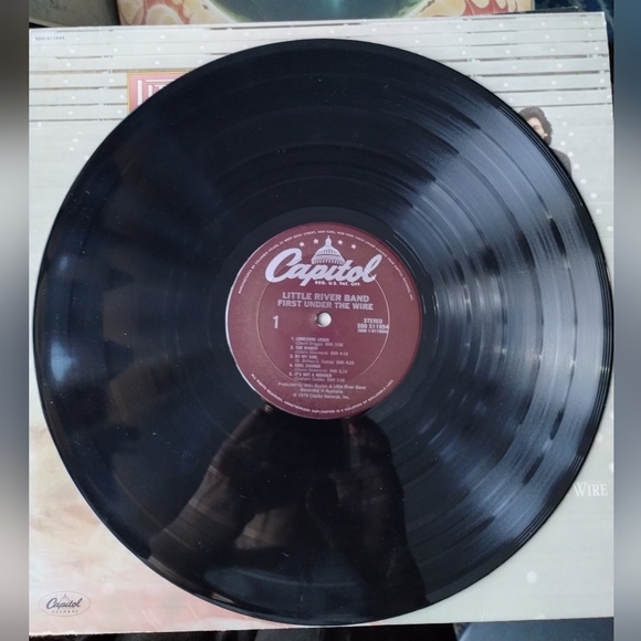 Little River Band-LRB "First Under the Wire" Vintage Vinyl Record - Picture 4 of 5